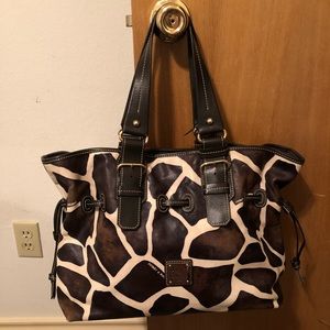 Dooney and Bourke purse, safari design